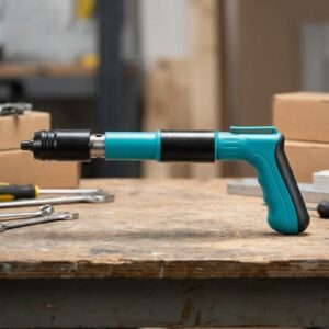 PISTOLA DE CLAVOS FULMINANTE TURQUESA (KIT T9800)